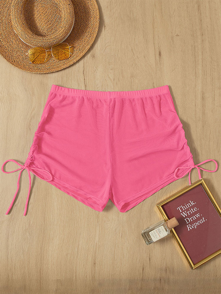 Damen Bequeme Badeshorts mit Rüschendetails Echo Archiv