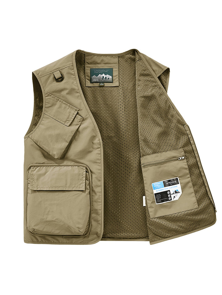 Herren Multifunktionale Outdoor-Weste Echo Archiv 1788242425