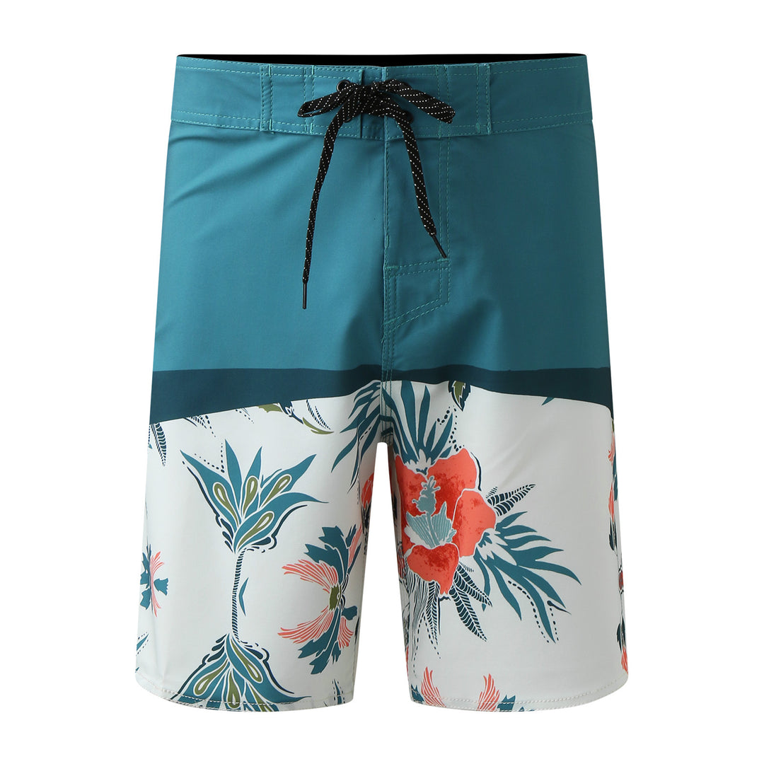 Herren Boardshorts mit innovativem Farbverlauf und komfortablem Kordelzug Echoarchiv