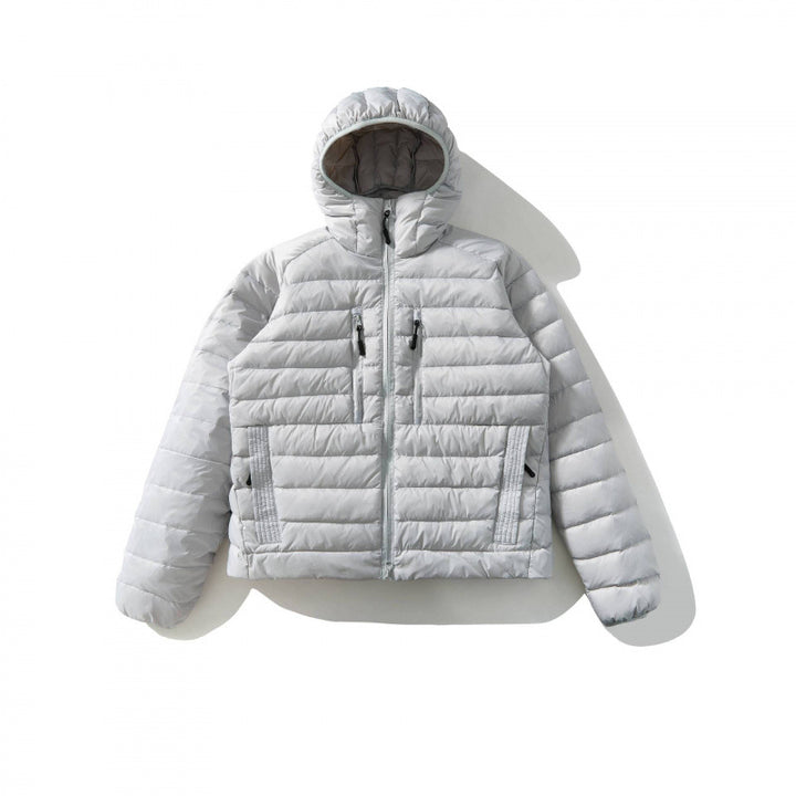 Damen Ultraleichte Steppjacke mit Kapuze, Daunenoptik und winddichter Außenhülle Echo Archiv