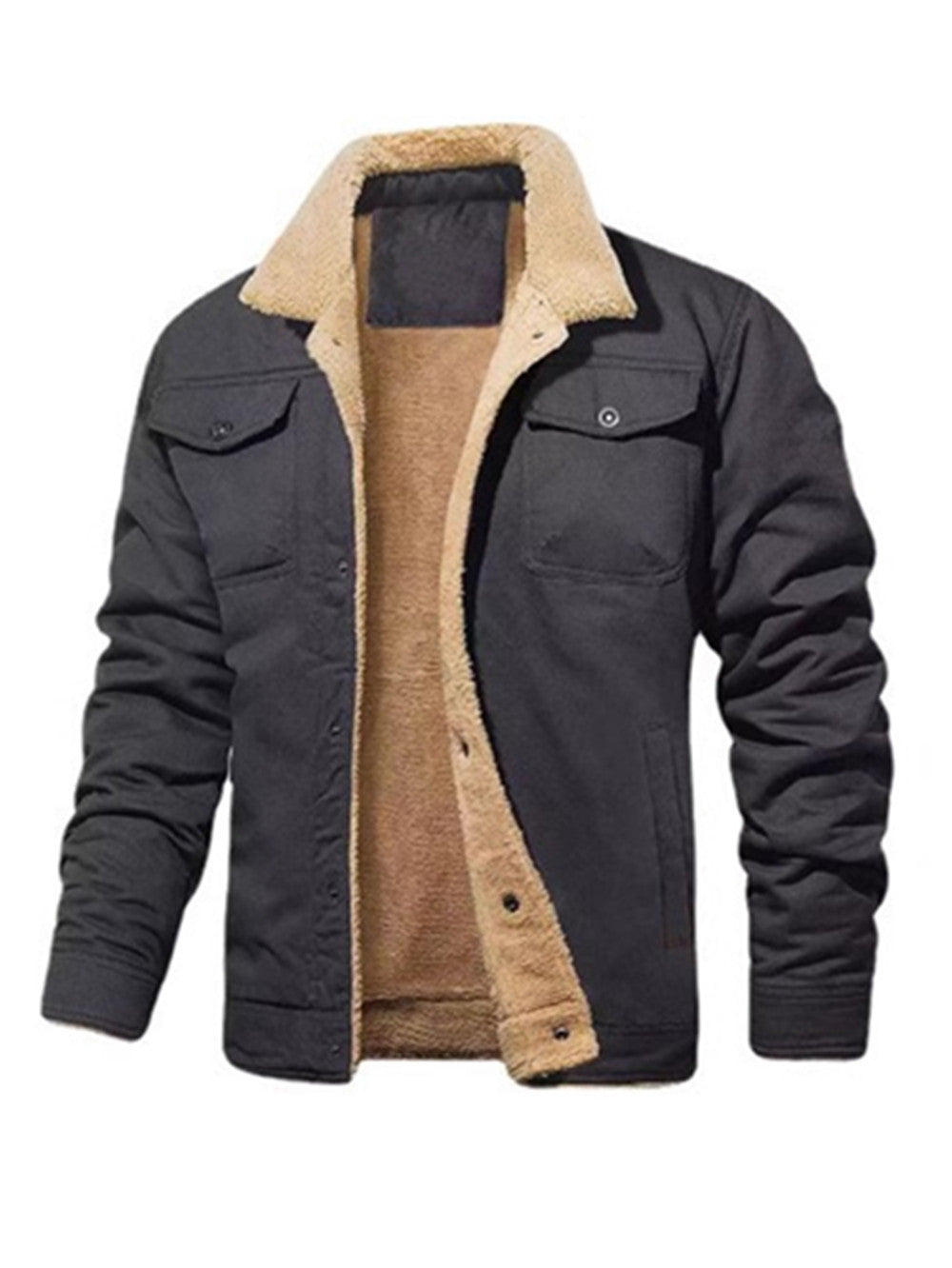 Herren winterfeste Jacke mit warmem Innenfutter Echoarchiv