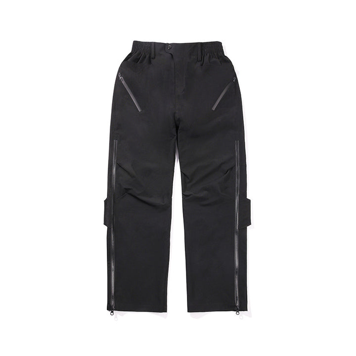 Herren Multifunktionale Tech‑Cargo‑Hose mit seitlichen Zippern, elastischem Bund und taktischen Pattentaschen Echo Archiv