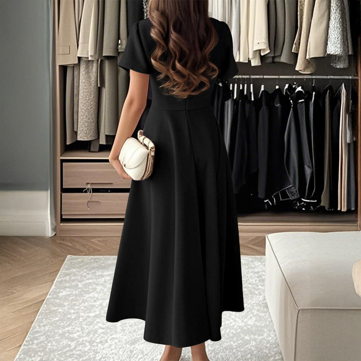 Damen Midikleid mit elegantem Schnitt und weiten Ärmeln Echo Archiv