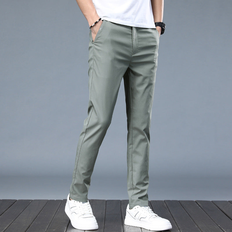 Herren bequeme Chino-Hosen mit leichtem Stretch-Material Echoarchiv