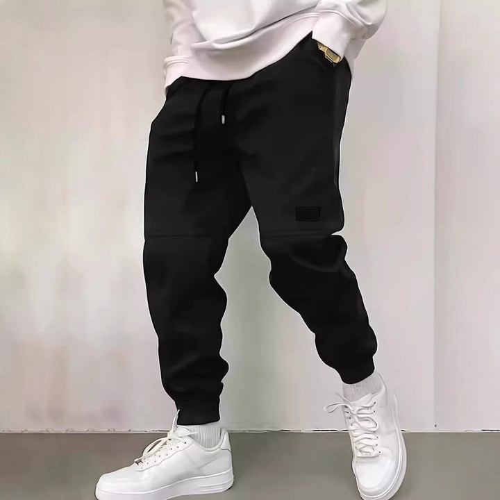 Herren moderne Sweatpants mit praktischen Reißverschlusstaschen Echoarchiv