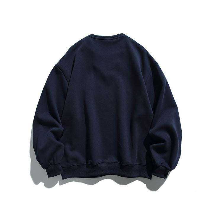 Unisex Oversize-Sweatshirt mit Lagenkragen, weichem Fleece und Statement-Print Echo Archiv