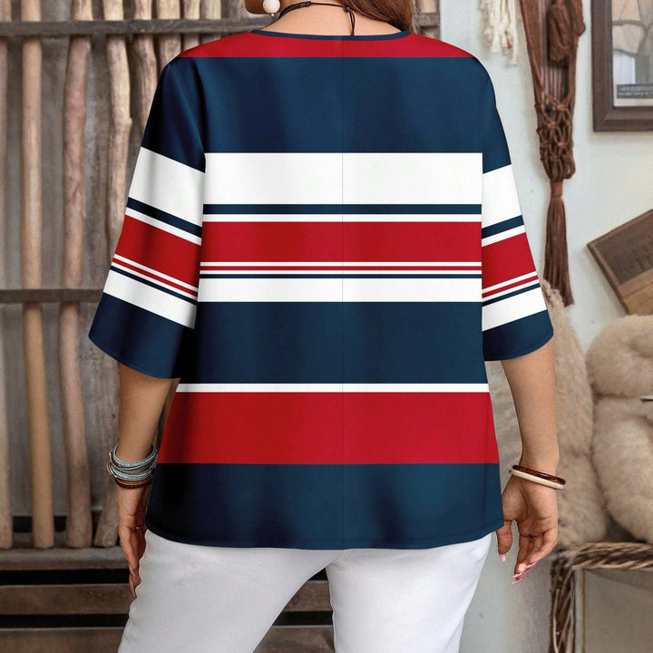 Damen Bluse mit Blumenmuster und Knopfleiste Echo Archiv