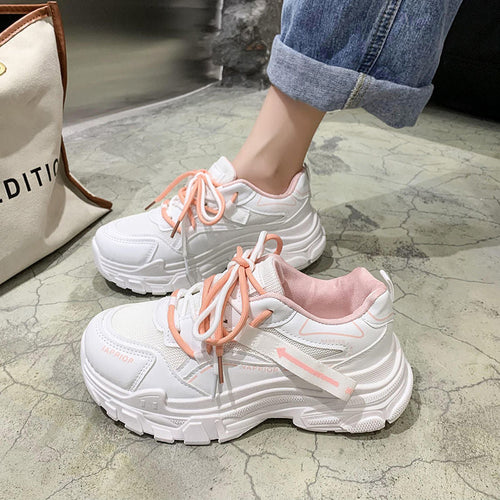 Damen Sportliche Chunky Sneakers mit atmungsaktivem Mesh und dynamischer Sohle Echo Archiv