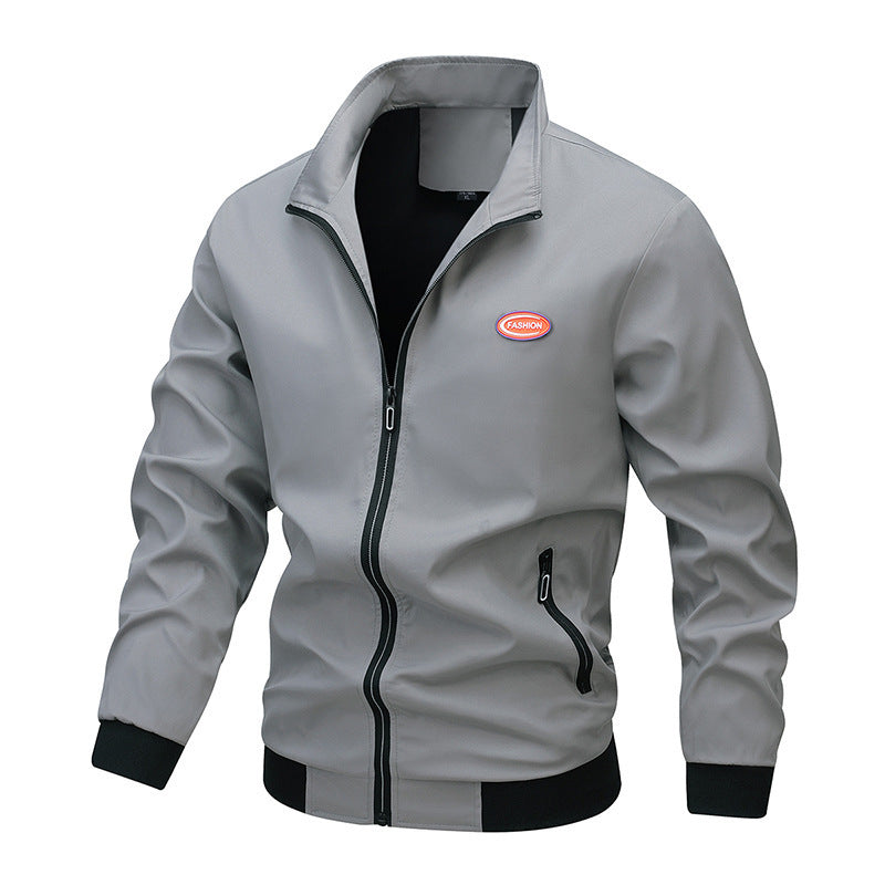 Herren Stoffjacke mit Reißverschluss Echo Archiv