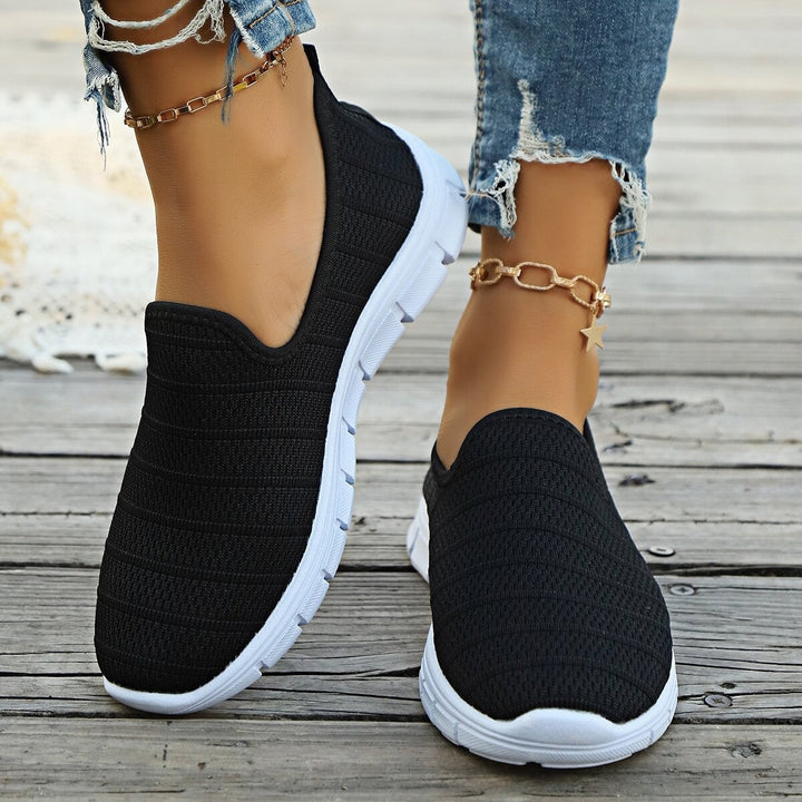 Damen Bequeme Slip-On SnEchoarchivkers mit atmungsaktivem Obermaterial und flexibler Sohle Echoarchiv
