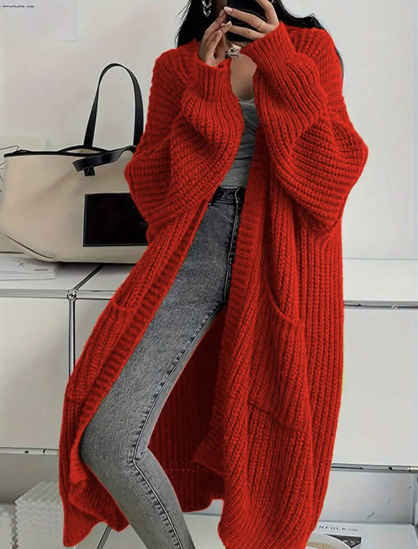 Damen Strickmantel im Oversized-Stil Echoarchiv