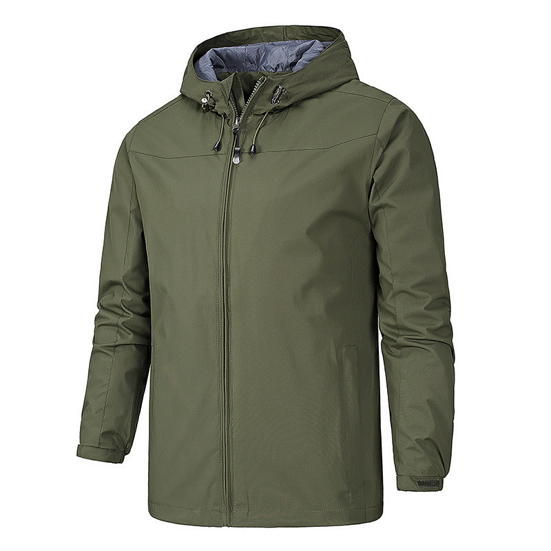 Herren Freizeitjacke mit verstellbarer Kapuze Echo Archive 1787797384