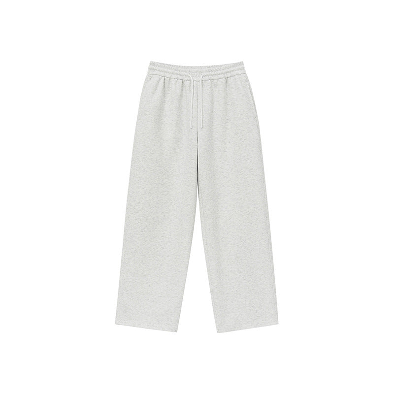 Unisex Relaxed-Fit Loungehose mit hohem Elastikbund, Kordelzug und geradem Bein Echo Archiv