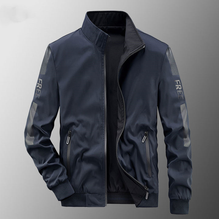 Herren Sportliche Windbreaker Jacke Echo Archiv