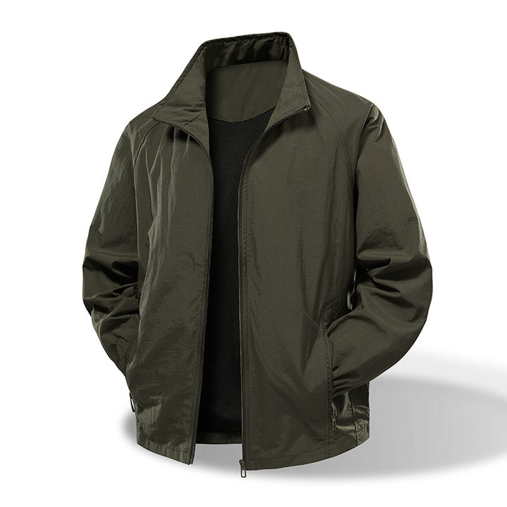 Herren Leichte Übergangsjacke mit atmungsaktiven Materialien Echo Archiv
