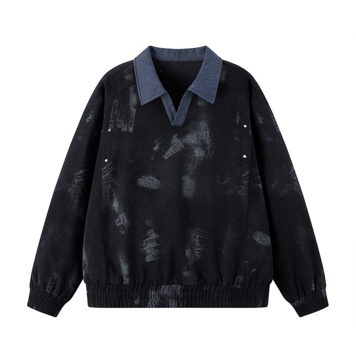 Damen Sportlicher Pullover mit Stehkragen Echo Archiv