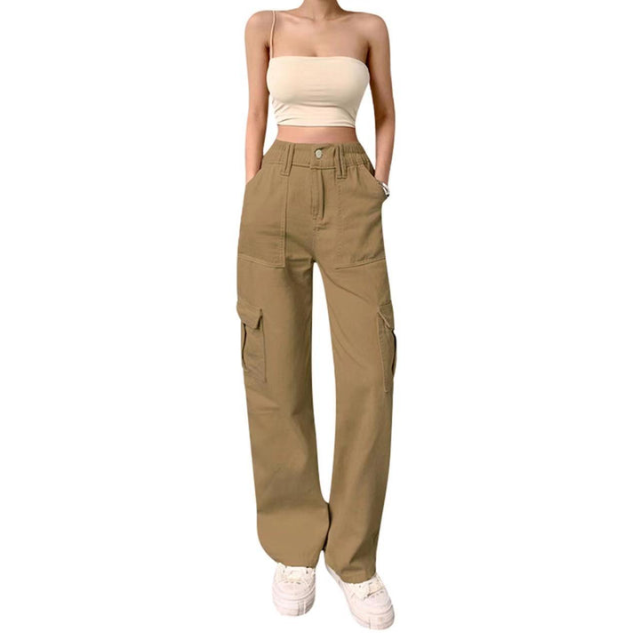 Damen Cargo-Hose mit lässigem Schnitt und praktischen Seitentaschen Echo Archiv
