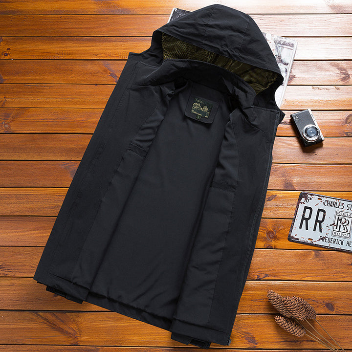 Herren Wetterfeste Outdoor-Jacke Echo Archiv