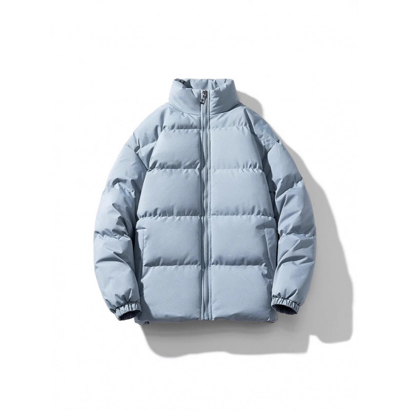 Unisex Leichte gesteppte Daunenoptik Pufferjacke mit Stehkragen und Zwei-Wege-Reißverschluss Echo Archiv
