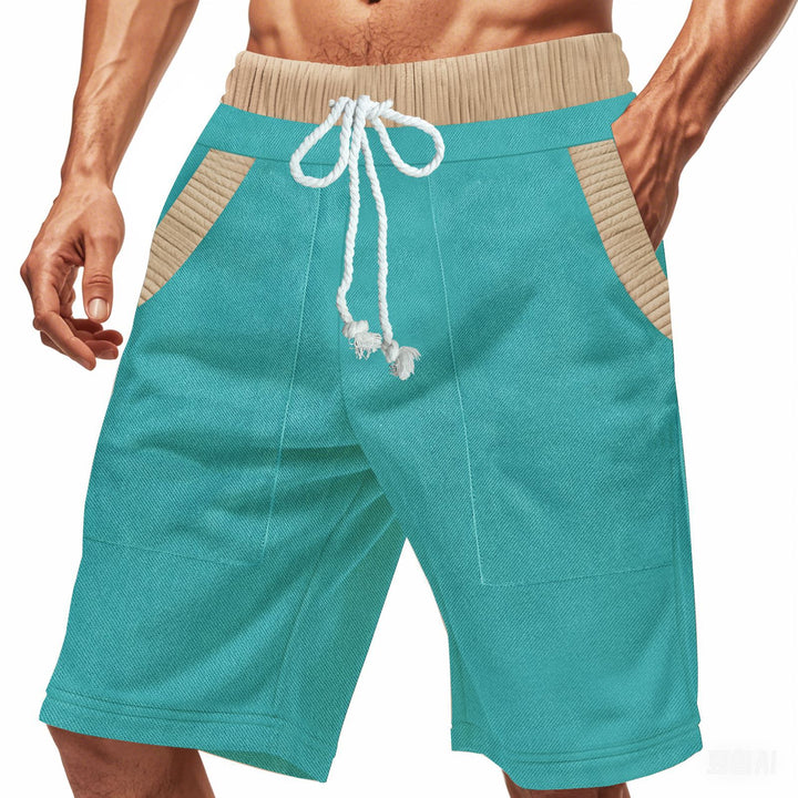 Herren Freizeit-Shorts mit elastischem Bund und praktischen Seitentaschen Echoarchiv
