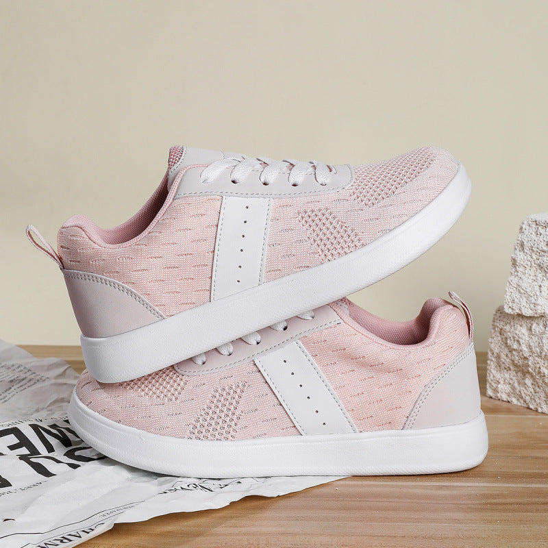 Unisex Atmungsaktive Strick-Laufsneaker mit leichter EVA-Sohle – Tavélo