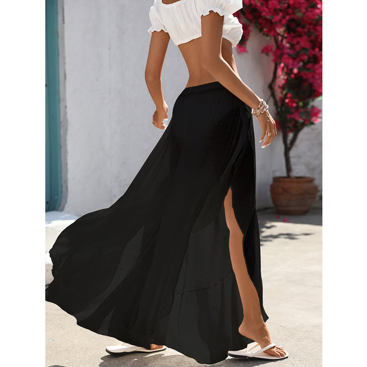 Damen Maxi-Rock mit elegantem asymmetrischen Schnitt und luftiger Passform Echo Archiv