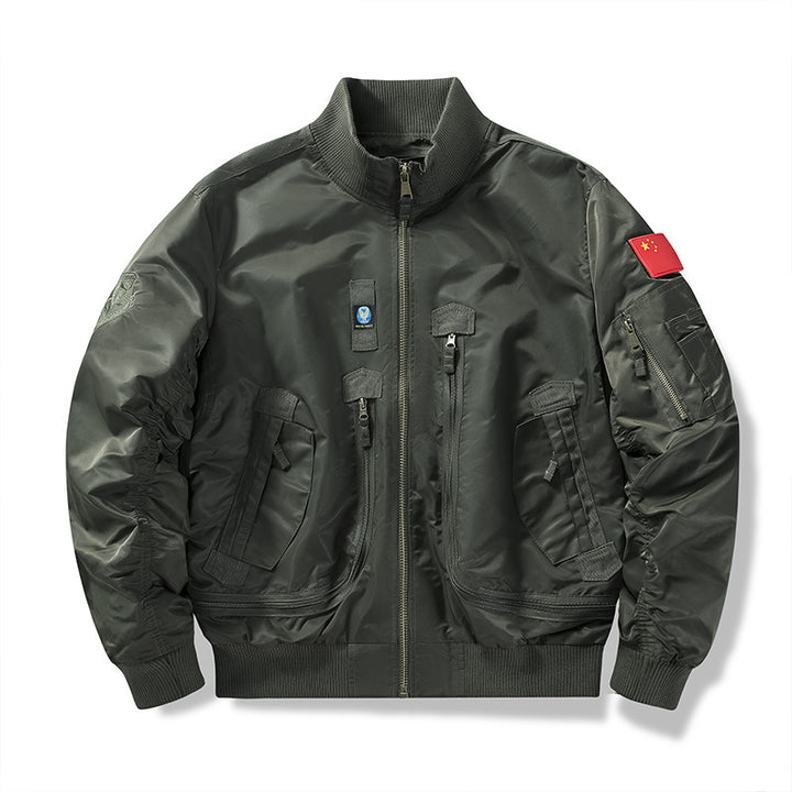 Herren multifunktionale technische Bomberjacke Echoarchiv