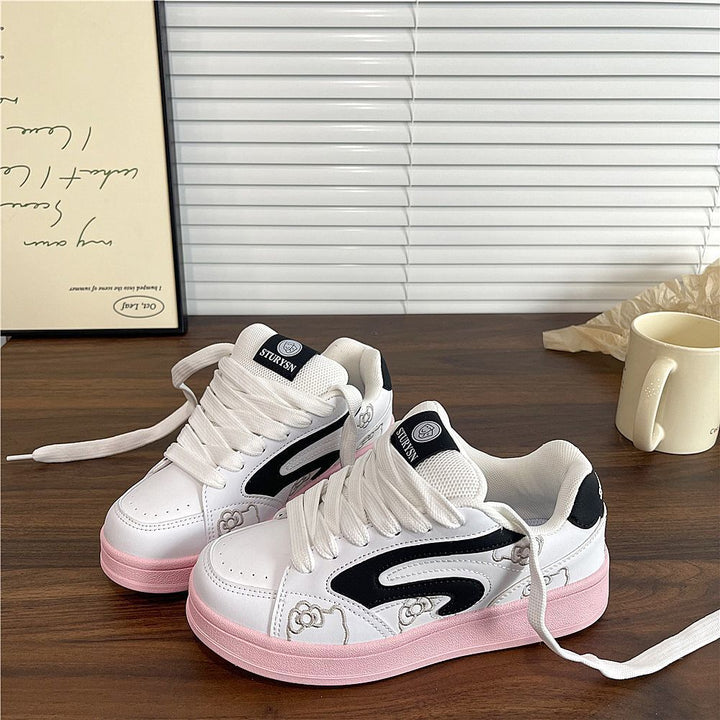 Damen Modische Sneaker mit verspieltem Design und bequemer Dämpfung Echo Archiv
