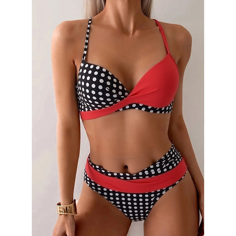 Damen High-Waist Bikini mit innovativem Design Echo Archiv
