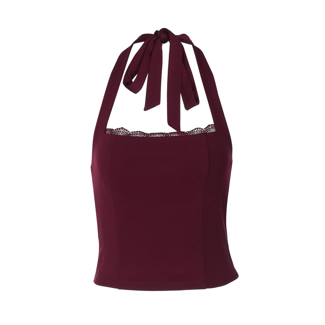 Damen Top mit Spitzenbesatz und figurformendem Schnitt Echo Archiv