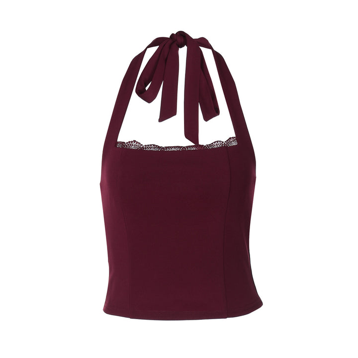 Damen Top mit Spitzenbesatz und figurformendem Schnitt Echo Archiv