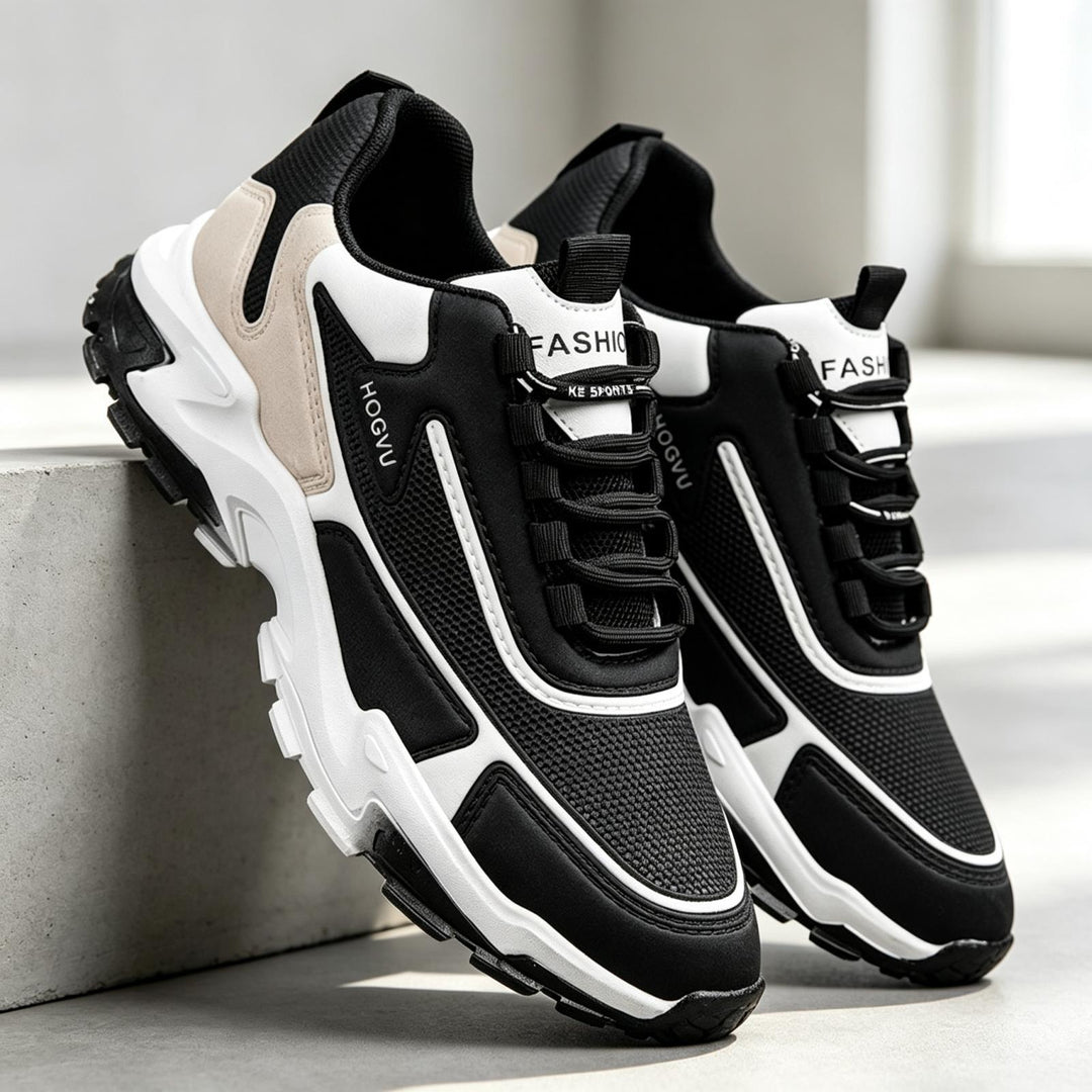 Herren Sportliche Lauf-Sneaker mit Mesh-Obermaterial Echoarchiv