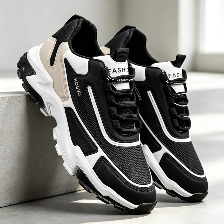 Herren Sportliche Lauf-Sneaker mit Mesh-Obermaterial Echoarchiv
