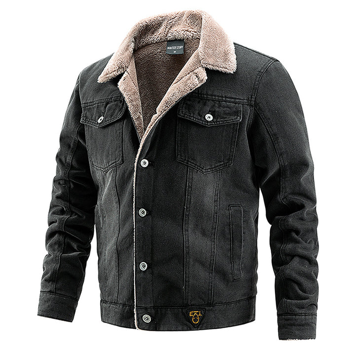 Herren Denimjacke mit Teddyfutter Echo Archiv