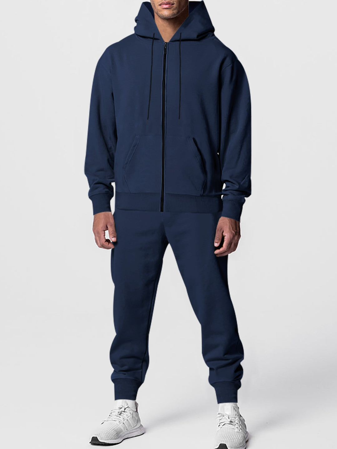 Herren Sportlicher Fleece-Jogginganzug mit Kapuze Echoarchiv