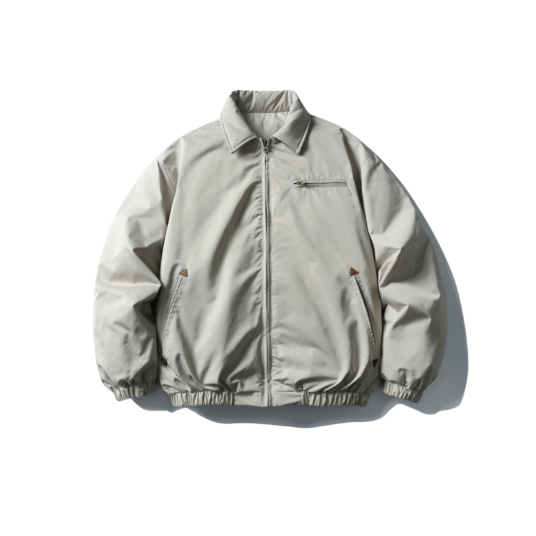Herren Boxy-isolierter Blouson mit Reißverschluss-Brusttasche Echoarchiv