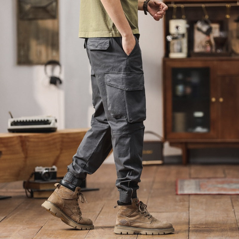 Herren Multifunktionale Cargohose mit elastischem Bund Echo Archiv
