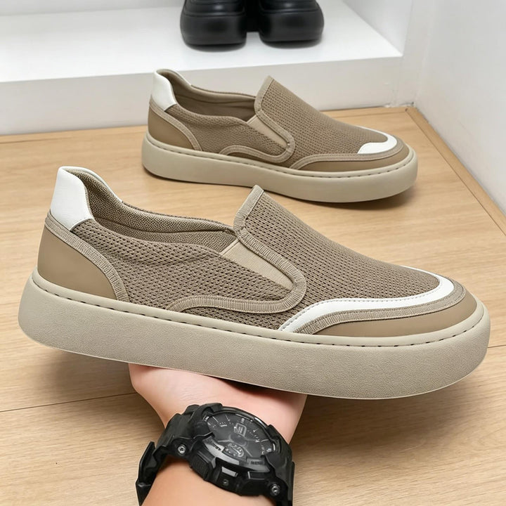 Herren Bequeme Slip-On Sneakers Echoarchiv 1788175442