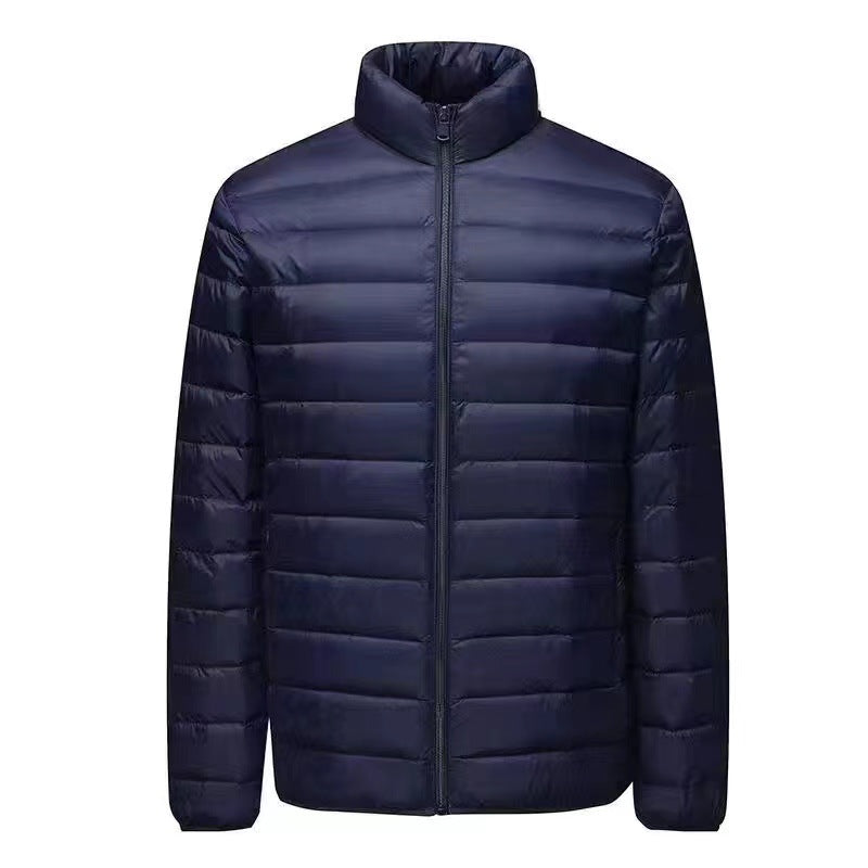 Herren nan ultraleichte Packbare Microsteppjacke mit Stehkragen, wattierter Isolierung und windabweisender Hülle Echo Archiv