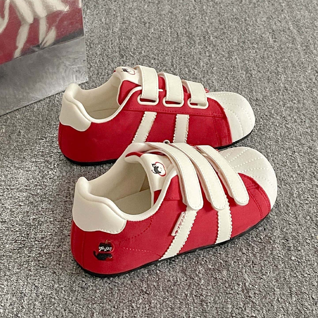 Damen Sneakers mit Velcro-Verschluss und lustigem Tierdesign Echo Archiv