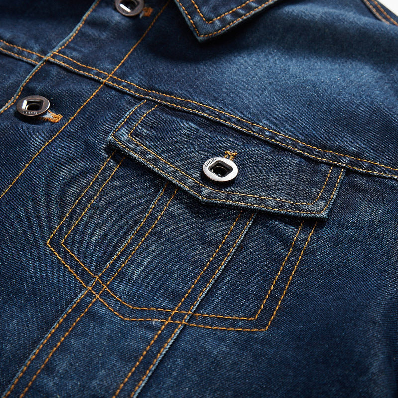 Herren Modische Jeansjacke Echo Archiv