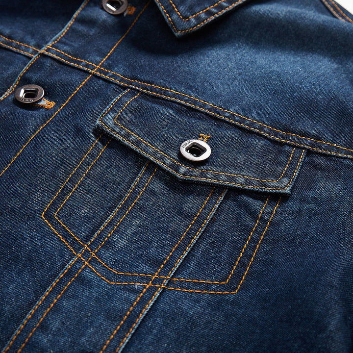 Herren Modische Jeansjacke Echo Archiv