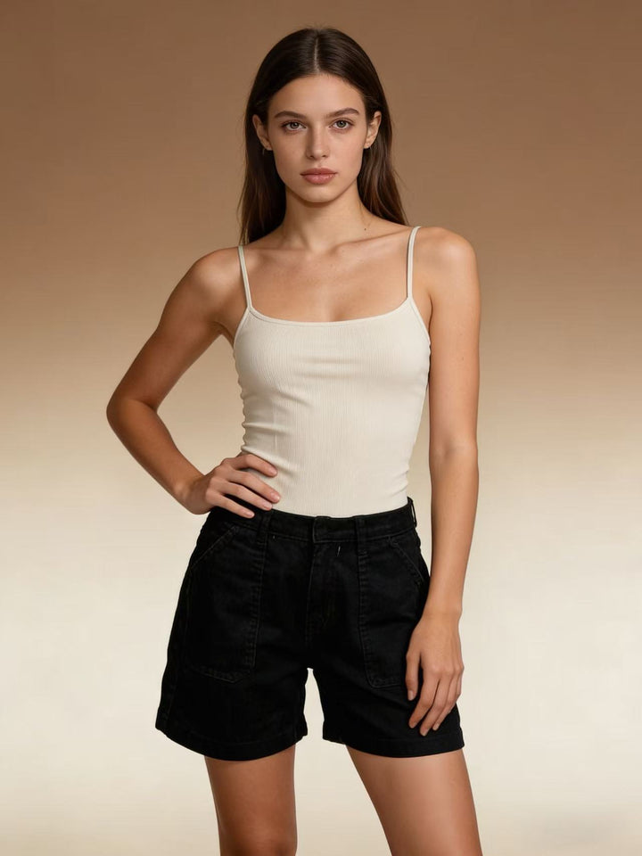 Damen lässige Sommer-Shorts mit seitlichen Taschen und komfortablem Schnitt Echo Archiv