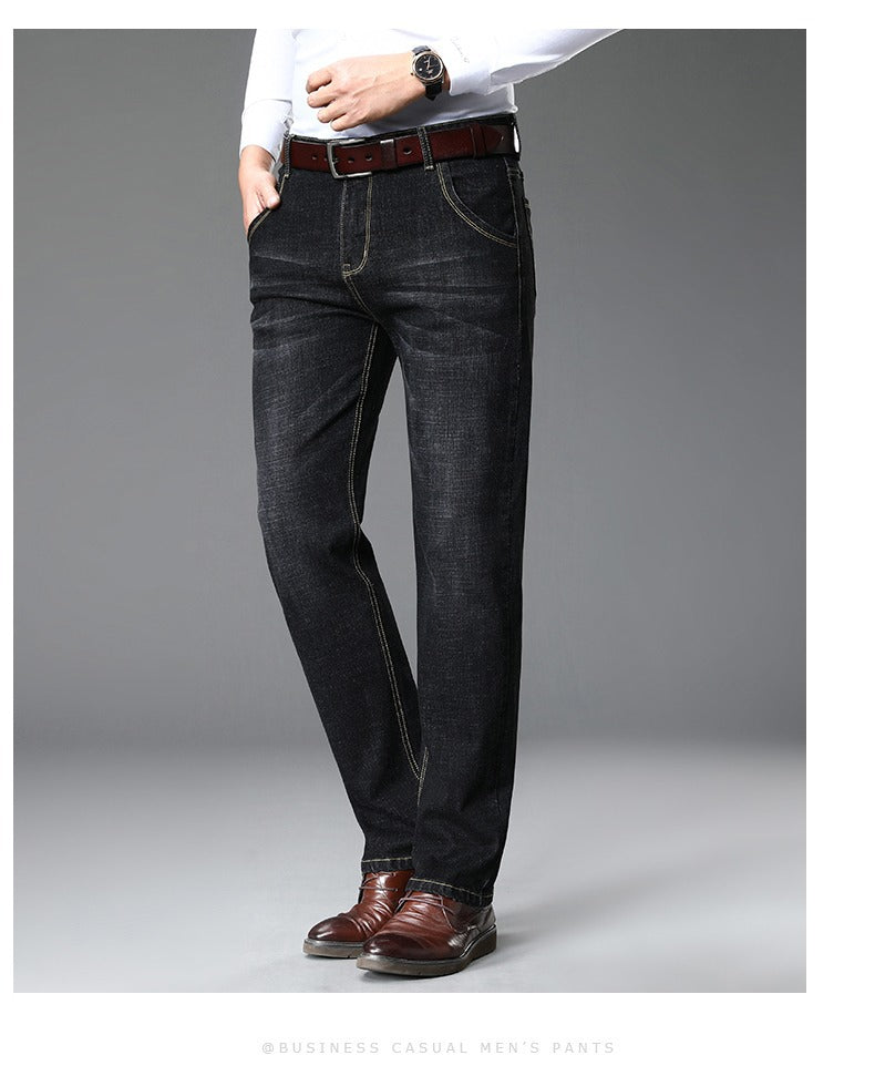 Herren klassische Jeans im lässigen Business-Stil mit besonders bequemer Passform Echoarchiv