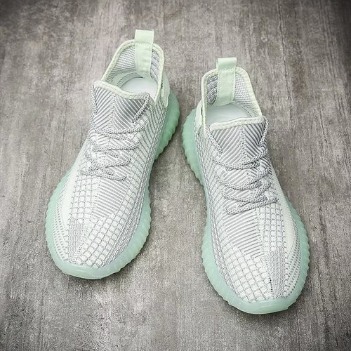 Unisex Strick-Sneakers mit sockenähnlichem Schaft und profiliertem Gummiprofil – Norré