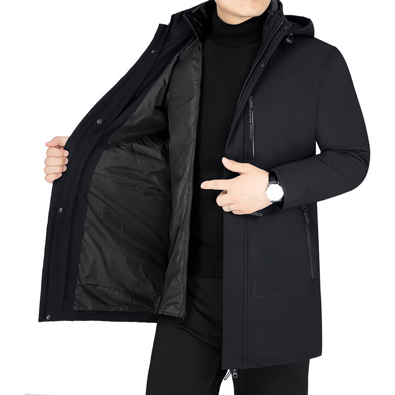 Mann Winterjacke Wasserdicht mit Kapuze Echoarchiv