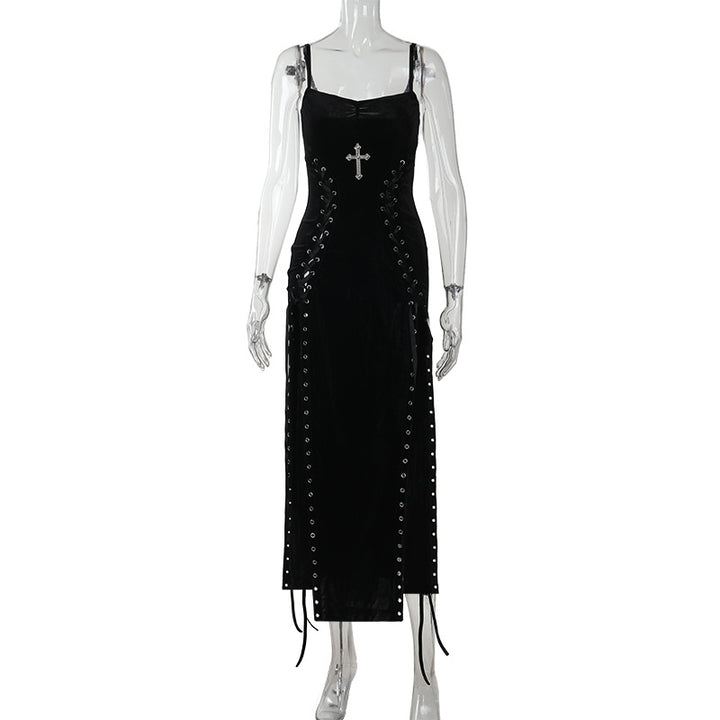 Damen figurbetonte Bluse mit Rüschendetails und Schnürung Echo Archiv