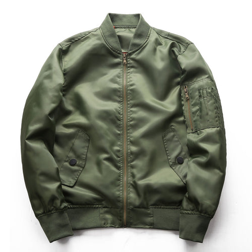 Herren nan klassische Bomberjacke aus wasserabweisendem Nylon mit gerippten Bündchen und Ärmeltasche Echo Archiv