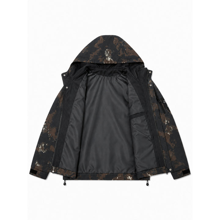 Herren wasserfeste Allwetterjacke Echo Archiv