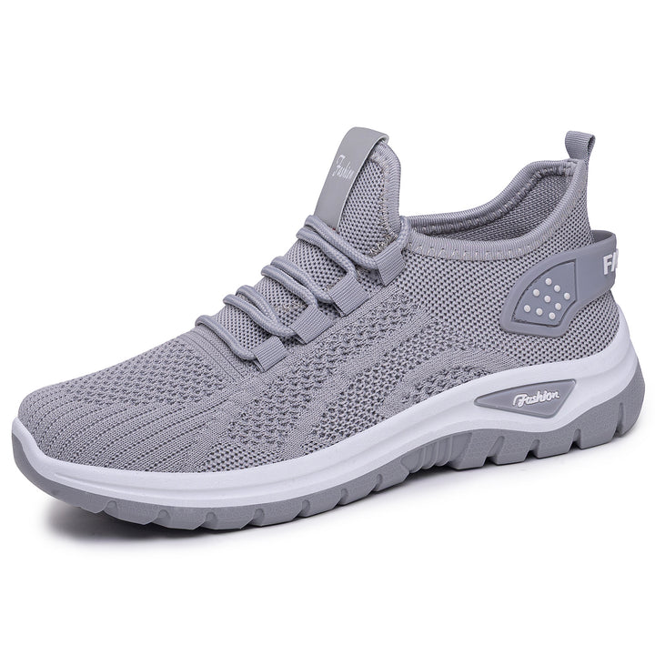 Damen nan sockenähnlicher Strick-Fit Sneaker mit elastischer Schnürung, gelochter Fersenverstärkung und dämpfender Plateau-Sohle Echo Archiv
